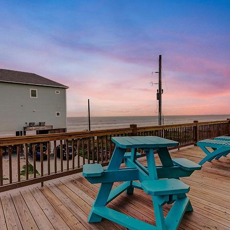 Beachfront - Hot Tub - Bbq - 14 Guests Bolivar Peninsula 外观 照片