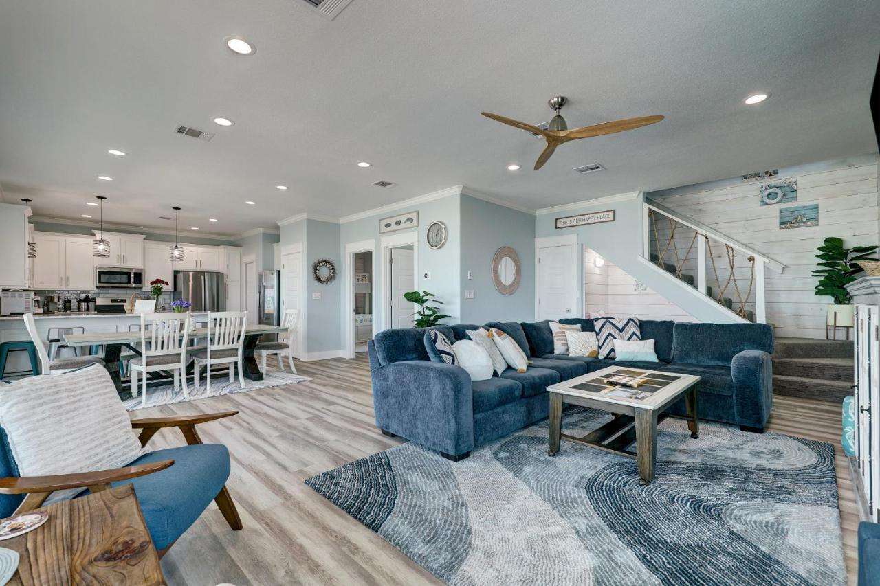 Beachfront - Hot Tub - Bbq - 14 Guests Bolivar Peninsula 外观 照片