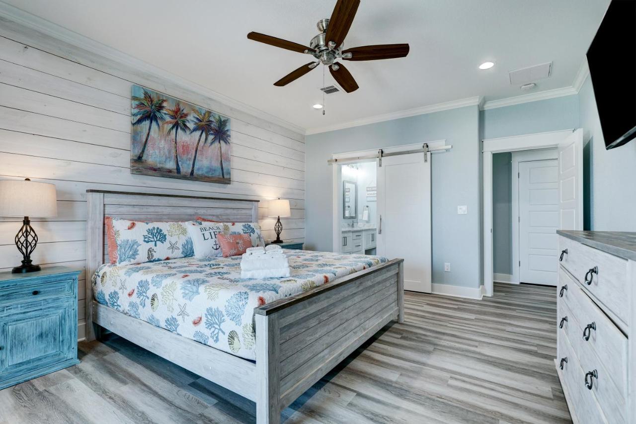 Beachfront - Hot Tub - Bbq - 14 Guests Bolivar Peninsula 外观 照片