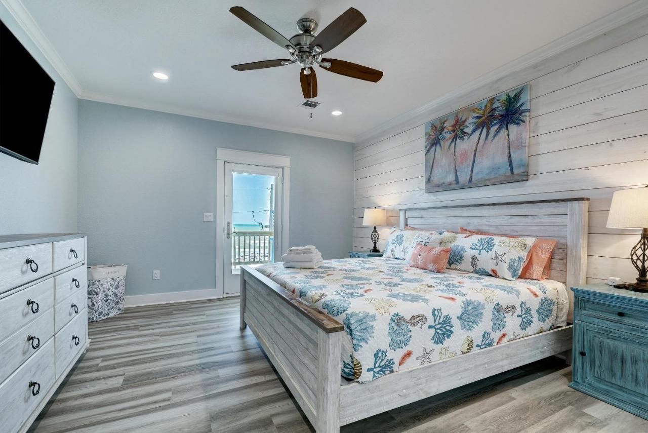 Beachfront - Hot Tub - Bbq - 14 Guests Bolivar Peninsula 外观 照片