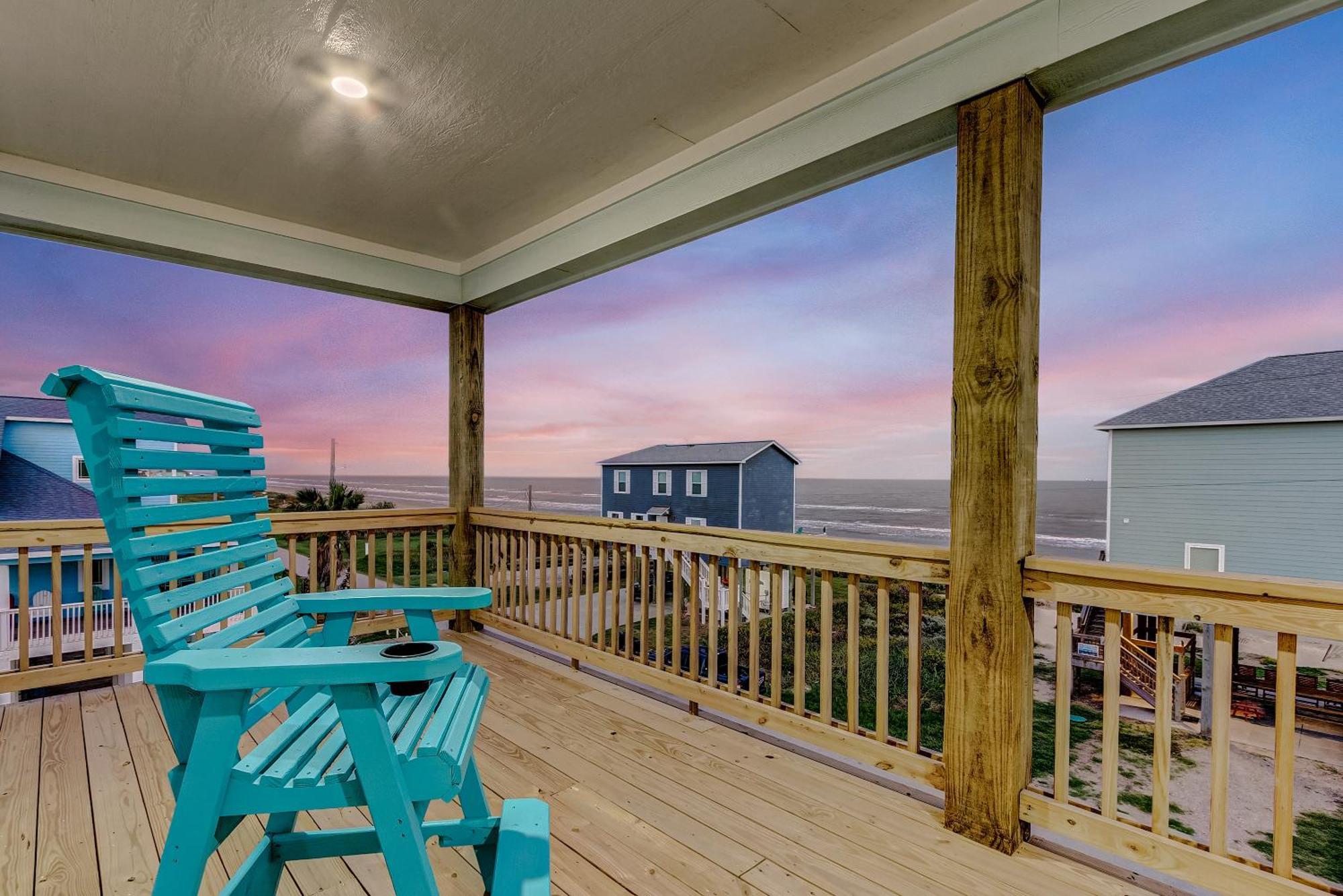 Beachfront - Hot Tub - Bbq - 14 Guests Bolivar Peninsula 外观 照片